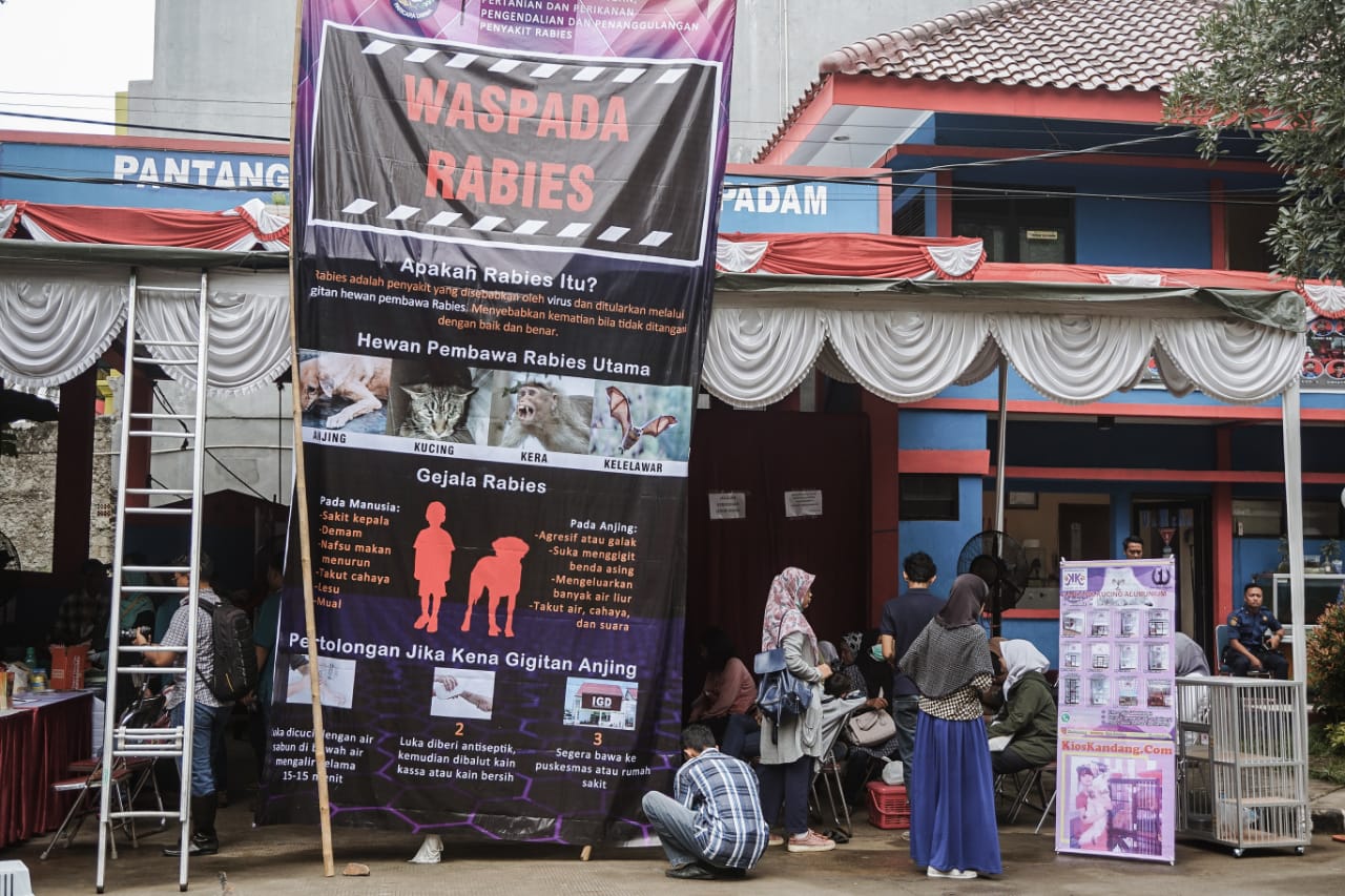 Depok Gelar Vaksin Rabies Gratis