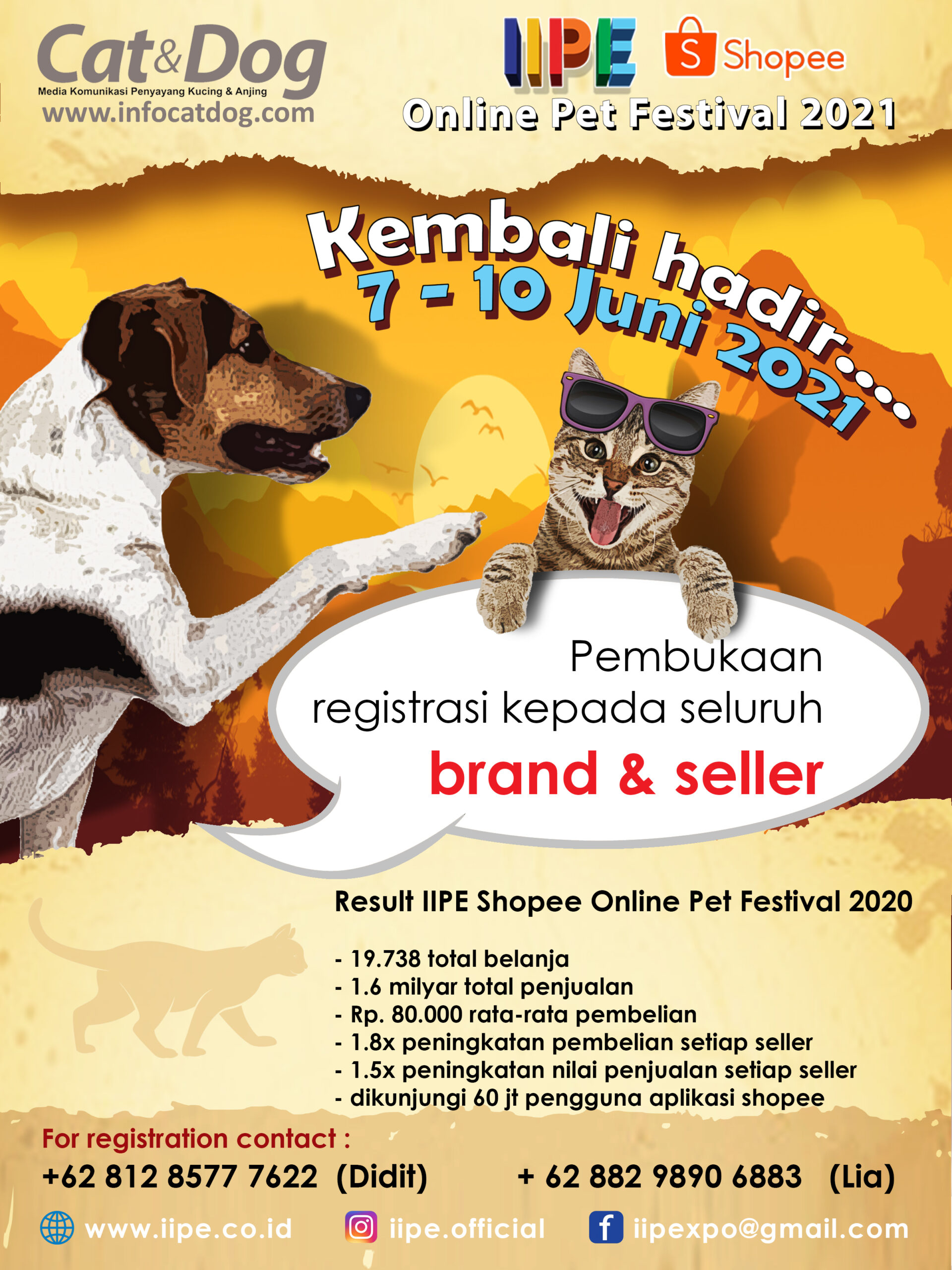 ONLINE PET FESTIVAL2021 IIPE SHOPEE