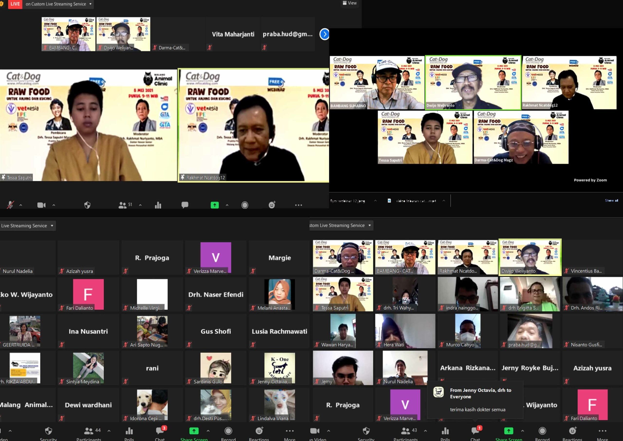 RAW FOOD UNTUK ANJING DAN KUCING WEBINAR BATCH 12 RAW FOOD UNTUK ANJING DAN KUCING WEBINAR BATCH 12