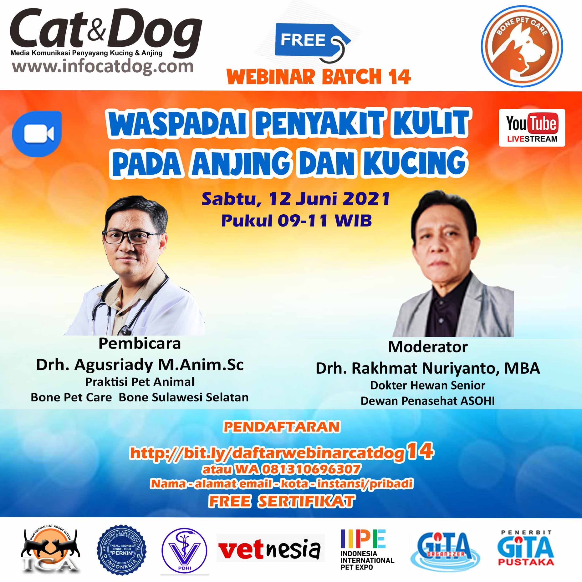 LIVESTREAMING WEBINAR CAT & DOG KE-14