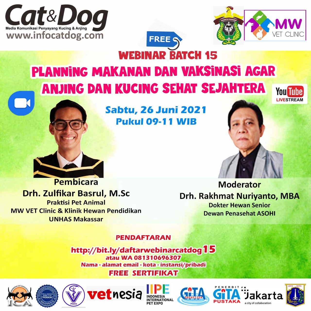 LIVESTREAMING WEBINAR CAT & DOG KE-15