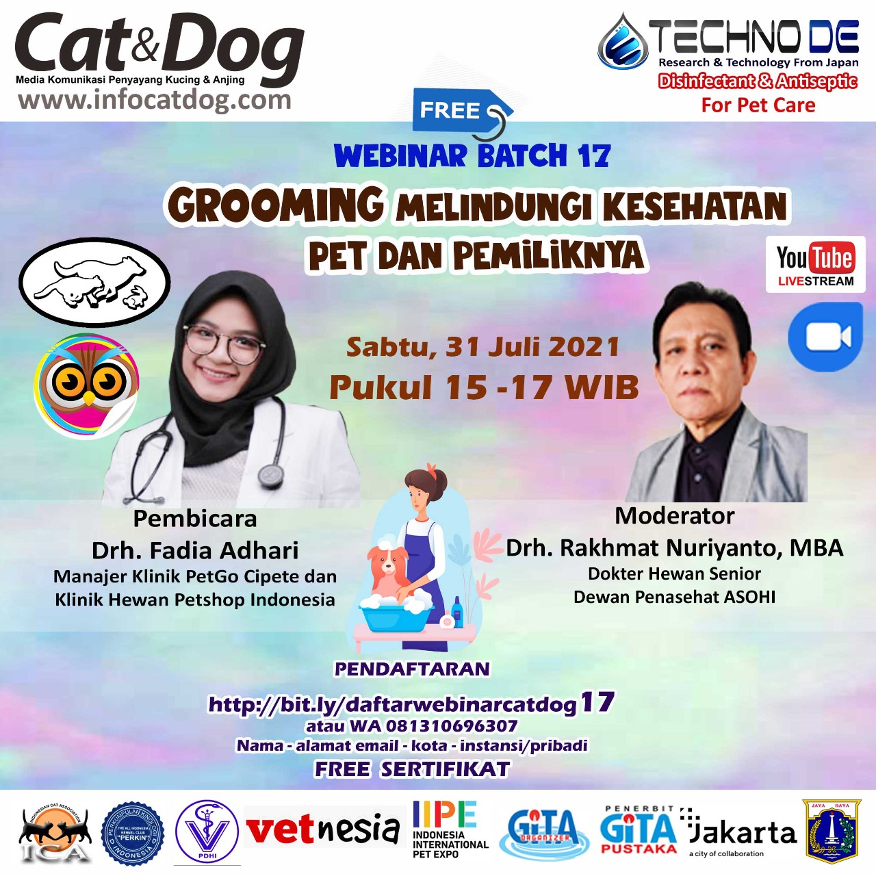 LIVESTREAMING WEBINAR CAT & DOG KE-17