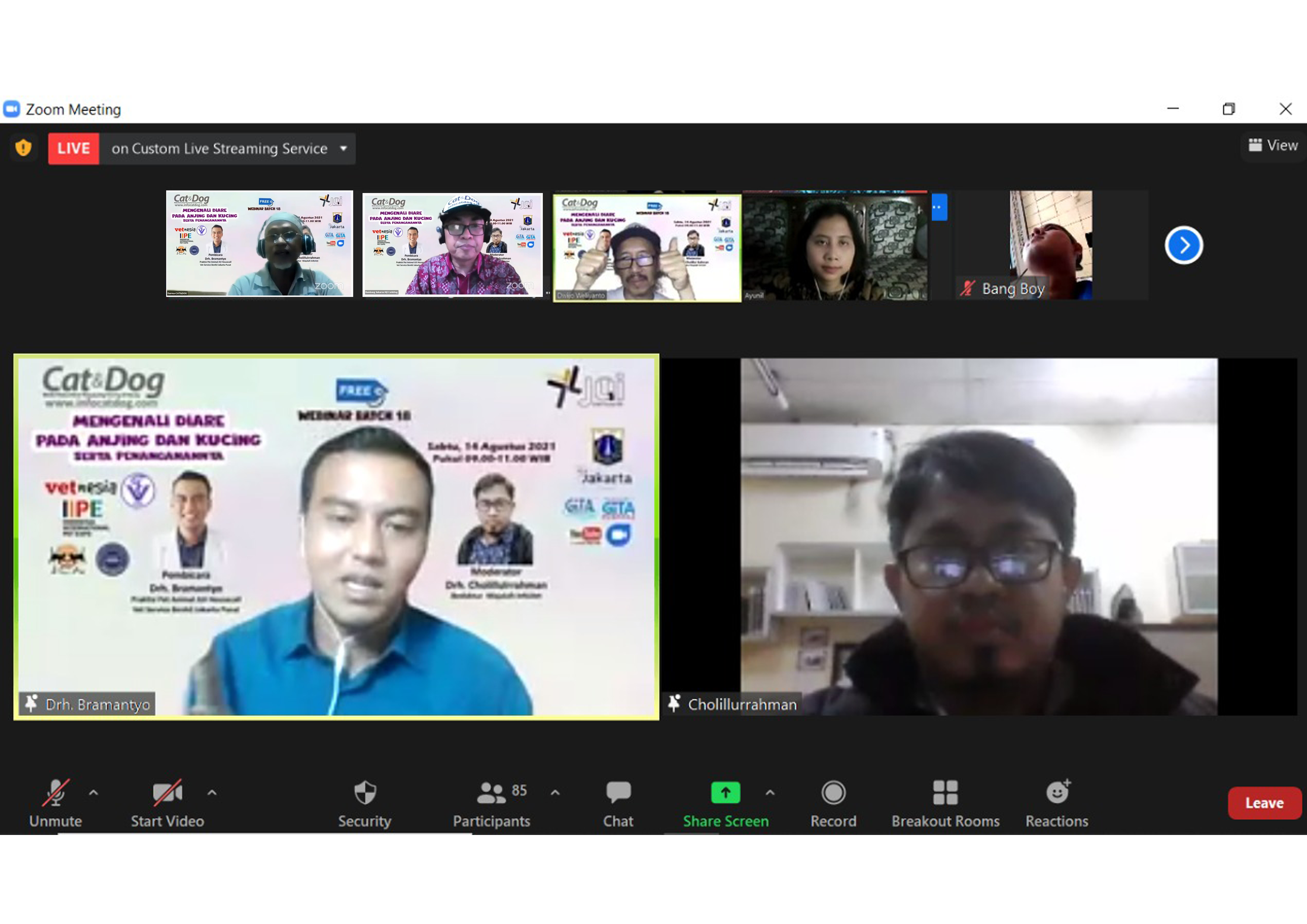 MENGENALI DIARE PADA ANJING DAN KUCING SERTA PENANGANANNYA WEBINAR BATCH 18 MENGENALI DIARE PADA ANJING DAN KUCING SERTA PENANGANANNYA WEBINAR BATCH 18