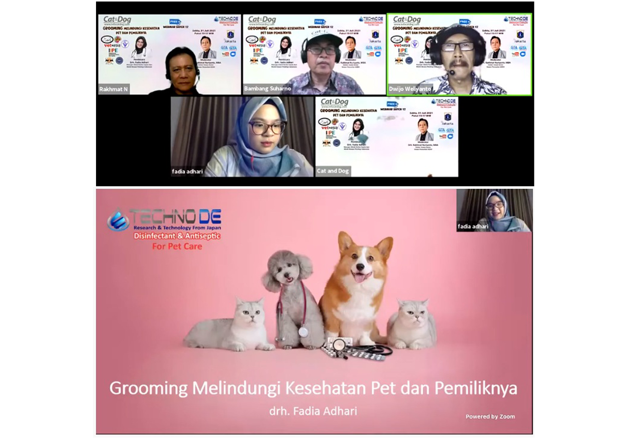 GROOMING MELINDUNGI KESEHATAN PET DAN PEMILIKNYA WEBINAR BATCH 17 GROOMING MELINDUNGI KESEHATAN PET DAN PEMILIKNYA WEBINAR BATCH 17
