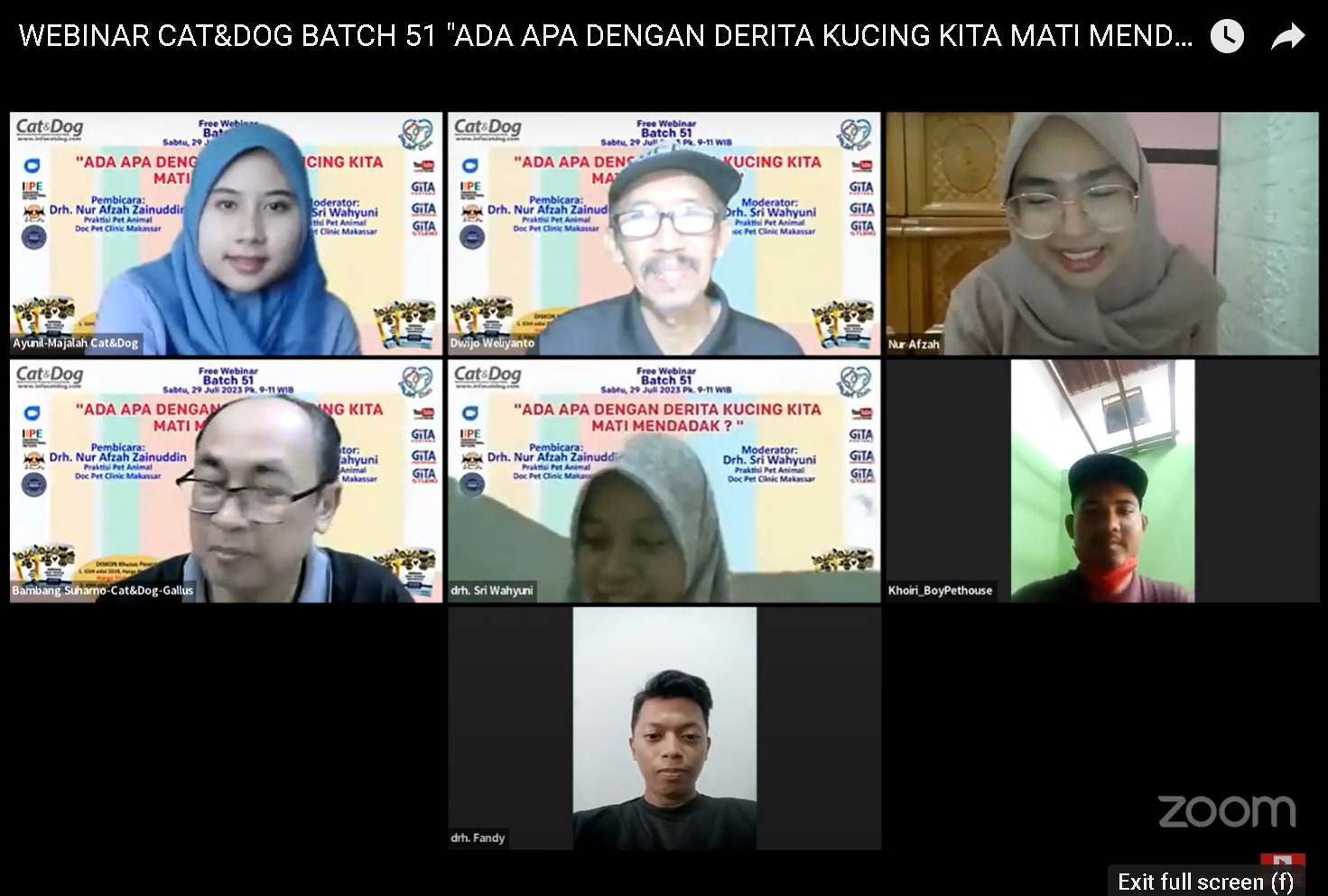 ADA APA KUCING MATI MENDADAK WEBINAR BATCH 51 ADA APA KUCING MATI MENDADAK WEBINAR BATCH 51