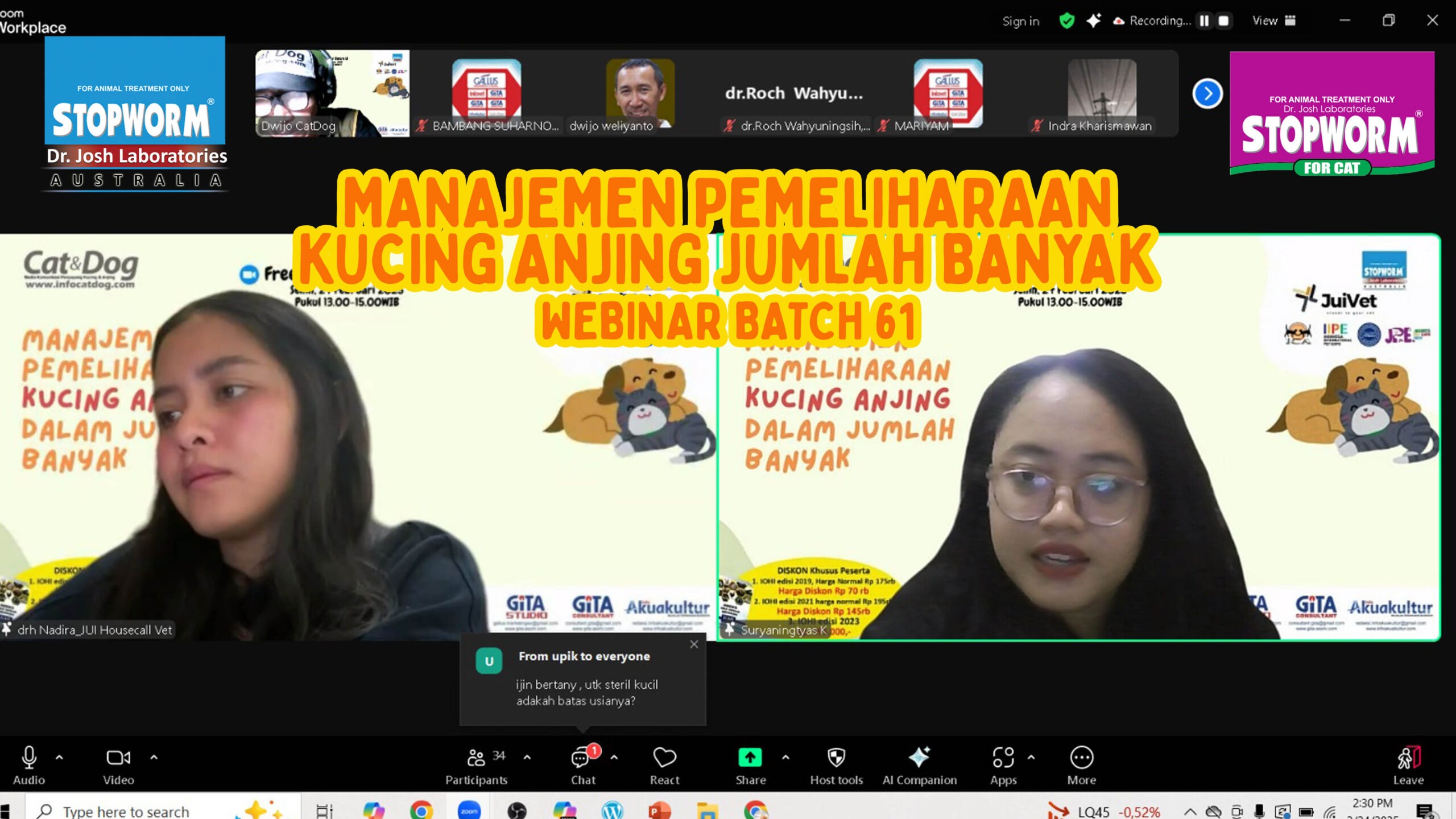MANAJEMEN PEMELIHARAAN KUCING ANJING DALAM JUMLAH BANYAK
