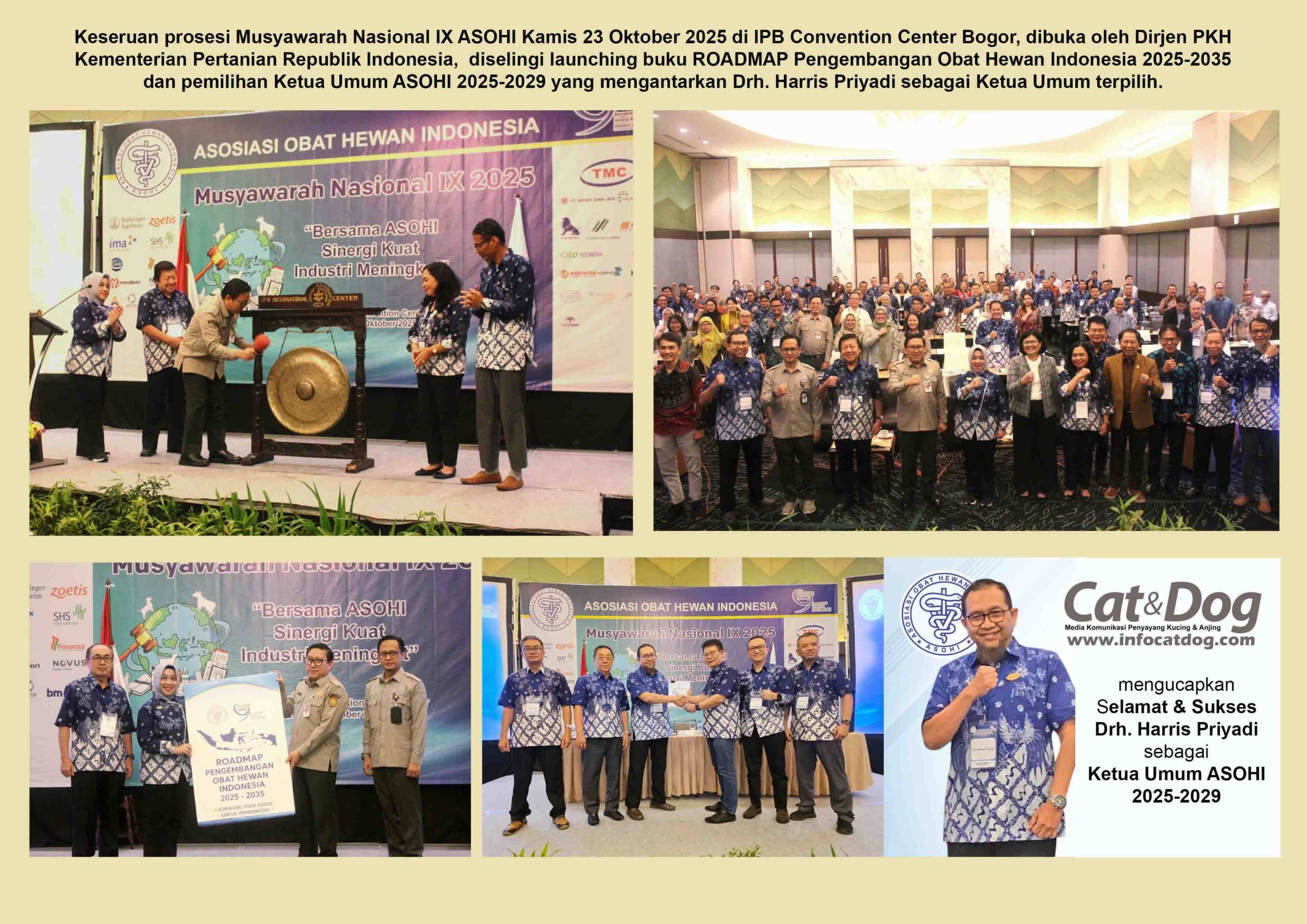 MUSYAWARAH NASIONAL IX ASOHI 2025 DAN KETUA UMUM ASOHI 2025-2029 TERPILIH