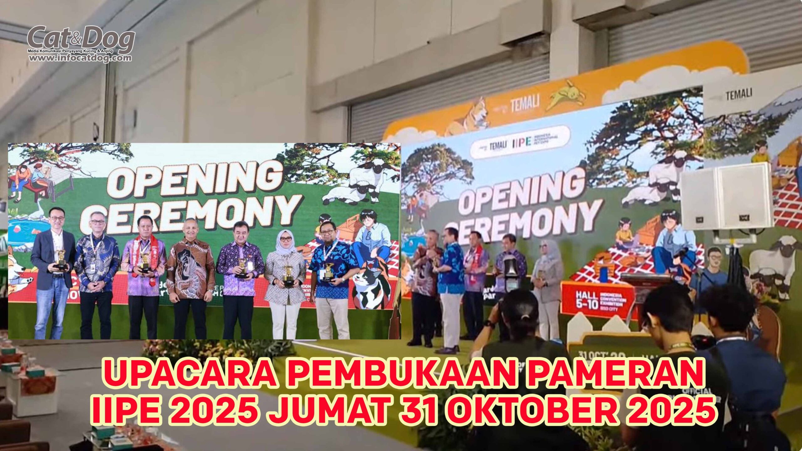 SERUNYA UPACARA PEMBUKAAN IIPE 2025 JUMAT 31 OKTOBER 2025