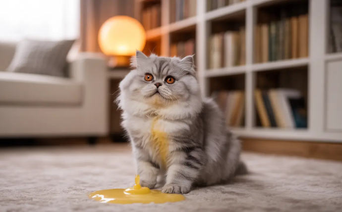 Kenapa Kucing Muntah Kuning? Ini Penyebab Dan Solusinya! Kenapa Kucing Muntah Kuning? Ini Penyebab Dan Solusinya!