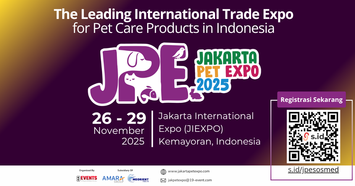Jakarta Pet Expo 2025 Siap Perkuat Ekosistem Industri Hewan Kesayangan dan Peternakan Nasional