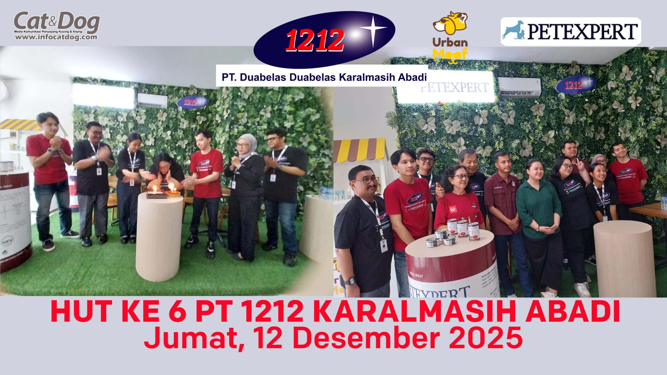 ULANG TAHUN KE 6 PT 1212 KARALMASIH ABADI JUMAT 12 DESEMBER 2025